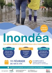 Le Salon INONDEA dédié à la prévention des inondations