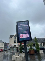 Un panneau d’informations pour vous informer au mieux