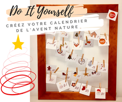 Créez votre calendrier de l'avent nature !