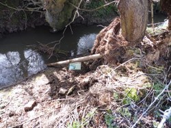 Le sentier Saint-Nicolas victime de vandalisme !