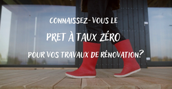 Prêt à taux zéro pour vos travaux de rénovation